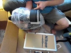 AF-S Nikkor 400mm f/2.8G ED VR Autofocus Lens Unboxing