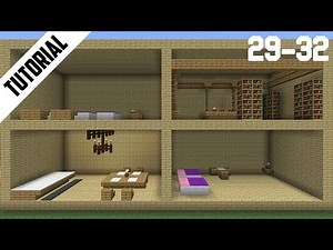 Minecraft: How to Build Woodland Mansion Rooms 29-32 (Step By Step)