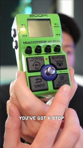 Checking out Zoom's new Loop Pedal! #zoom #MS-90LP #looppedal #liveloop