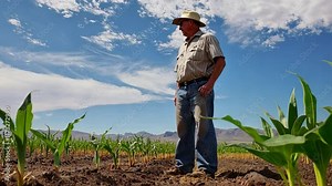 An agricultural scientist explores genetic research to develop drought-resistant crops that can thrive in arid climates.