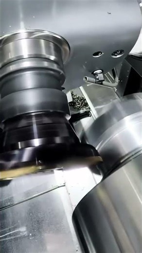 A quick look at CNC turn-mill machining for a spur gear blank. #pairgears#SpurGear#TurnMillMachining