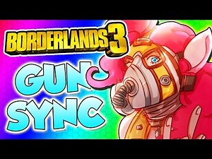 ♪ Gypsy Bard ♪ ~ Borderlands 3 GUN SYNC - (Dj Pon3/SCRATON Remix w/Lyrics)