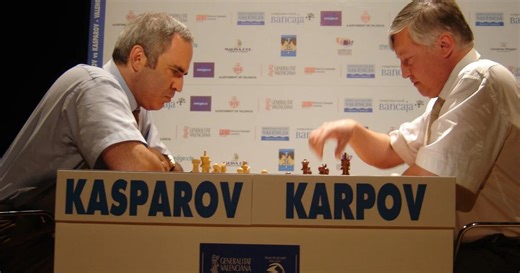 Karpov vs. Kasparov: la rivalidad más grande del ajedrez y un nuevo enfrentamiento por la invasión rusa a Ucrania