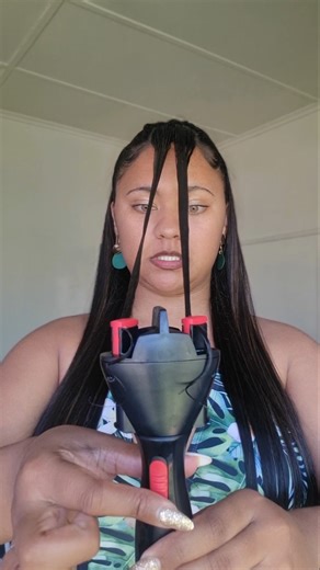 Let's try the Viral Braiding tool to make twists.#curls #twists #hairtwists #curls #braidingtool