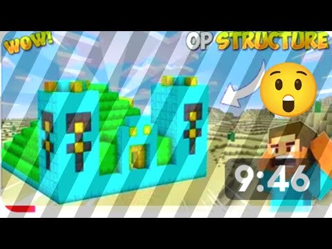 Minecraft but Op structure chest!!! 😧