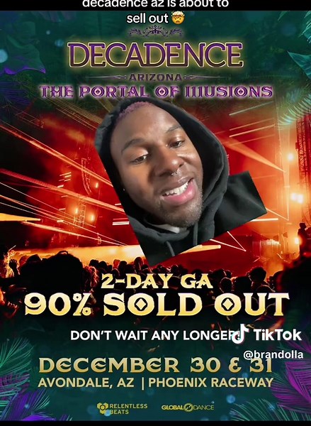 this usually happens around two weeks out #decadenceaz #decadence #ravetok #edmtok #rave