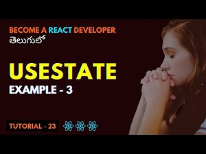 useState Example - 3 | Todo List | EP23 | ReactJs తెలుగు | Srikanth Racharla