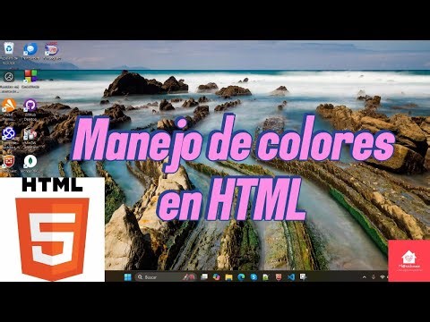 HTML: Manejo de colores en HTML #techno #technology #programming #programacion #web