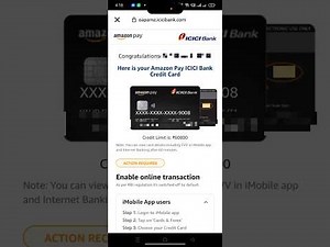 How To Apply Amazon Pay Icici Credit Card | Card To Card Credit Card Apply Online