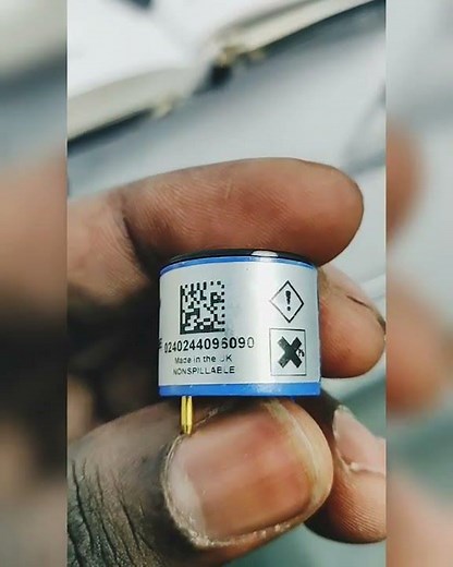 How to find Honeywell BW portable detector Oxygen sensor manufacturer and expire date