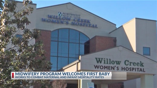 Midwifery program welcomes first baby