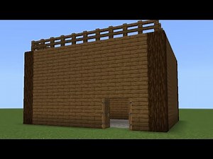 How to make a easy Minecraft house tutorial