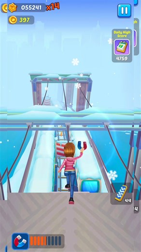 Subway princess runner gaming clips | Running game play