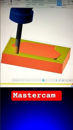Mastercam Milling Programing #mastercam