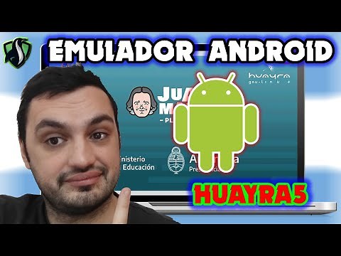 HUAYRA 5 | COMO INSTALAR EMULADOR ANDROID