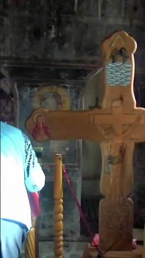 BISERICA RUPESTRĂ de la Mănăstirea Cetățuia Negru Vodă (Județul Argeș, România)