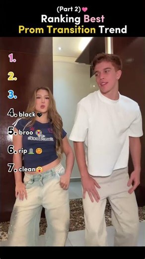 Ranking Best Prom Transition Trend | Part 2🩷