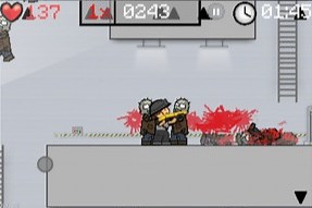 How do you want to kill your zombies today: 3D realistic gore or 2D 8-bit greyscale?