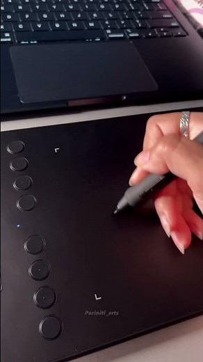 Creating Digital Art Made Easy with @pariniti_arts and XPPen Deco Mini 7 V2 #art #tablet