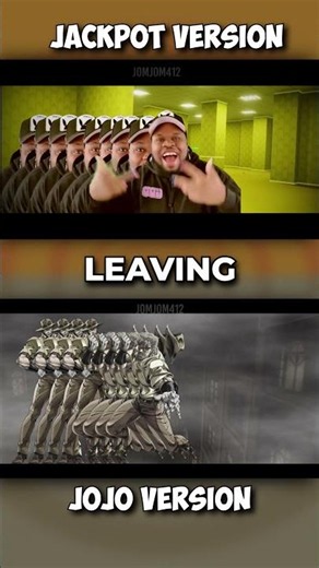 Looping the JACKPOT! x Looping the Car [COMPARISON] #loopingtherooms #jjba #ijusthitthejackpot