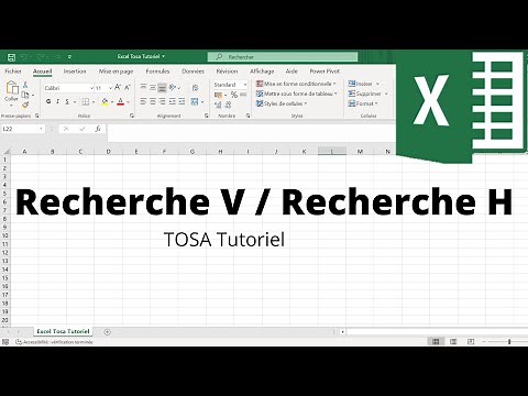 Comment utiliser les fonctions : Recherche V / Recherche H avec Excel 2020 - Excel - TOSA 2016