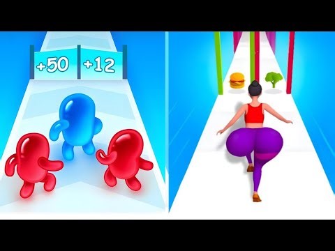Twerk Race vs Join Blob Clash 💃🧍 Funny Gameplay Battle | Android iOS Games #Shorts