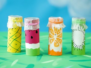 How to make a tutti frutti kazoo out of a toilet paper roll - Today's Parent