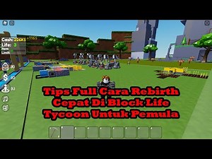 Tips Block Tycoon ( Dari Awal Hingga Mid Player ) - Roblox Indonesia