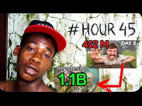 I drew Mrbeast's viral thumbnails by hand...Then made them terrifying''||72 hours straight||
