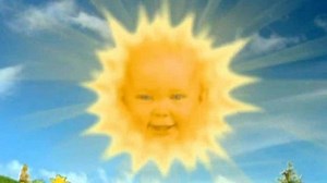 Teletubbies' original sun baby looks unrecognisable & works in security