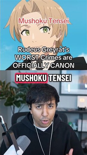 Rudeus Greyrat’s WORST Crimes are OFFICIALLY CANON… Mushoku Tensei #mushokutensei #anime #isekai