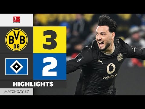 WHAT A COMEBACK! | BORUSSIA DORTMUND - HAMBURGER SV | Highlights | Matchday 27 – Bundesliga 2025/26