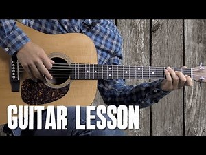 Country & Bluegrass Crosspicking Guitar Lesson - Red River Valley