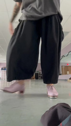 Spent a couple hours in a quiet studio yesterday to brainstorm for @Liam Martin ‘s sophomore year tap solo 🫶🏻 It’s so opposite of everything he’s done up to this point as a soloist! I wanted to show a softer version of his tap dancing (A) but also it’s a season of growth for him as we are now really working on dynamics and not hitting so hard! I love the process and uncovering parts of the music that maybe people don’t hear on the surface ❤️ Plus, it’s been a min since I’ve choreographed anyth