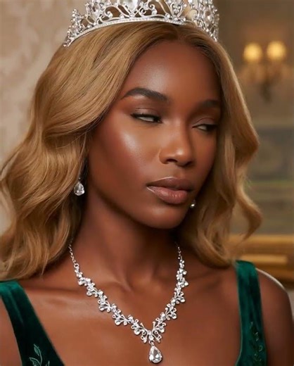 Bride Headpieces Zircon Crown Necklace Earring Three Piece Set