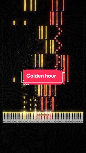 Mastering the Golden Hour: A Piano Cover Tutorial