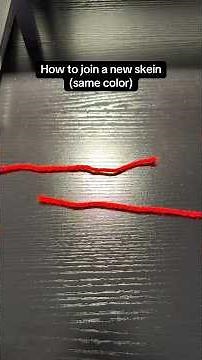 How to Attach a New Skein of Yarn (Beginner Friendly)
