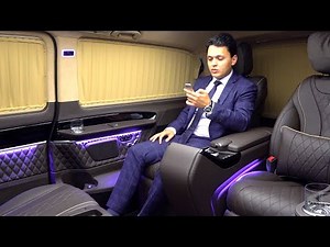Mercedes V Class Limited Edition + VIP Long Luxury FULL Review Klassen Interior