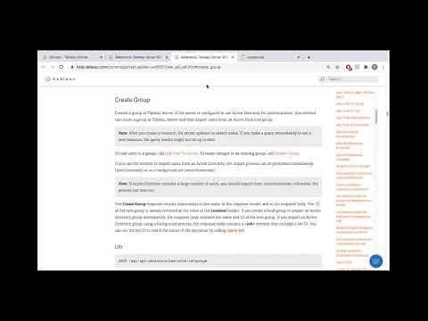 tableau-api-lib (detailed): creating groups, adding users to groups