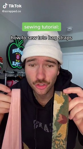 SCRAPPED | UPCYCLED TOTE BAGS on TikTok
