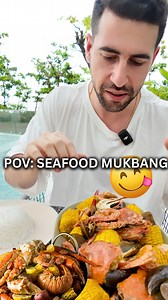 Eating Fresh SEAFOOD (ASMR) | Ang Sarap 🤤 🤤 #foryou #fypシ゚viralシ #fyp #fbreelsvideo #TheHungrySyrianWanderer #fypシ゚ #asmr #food | The Hungry Syrian Wanderer