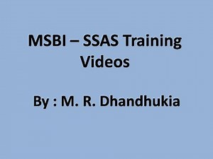 MSBI - SSAS - SSAS Installation
