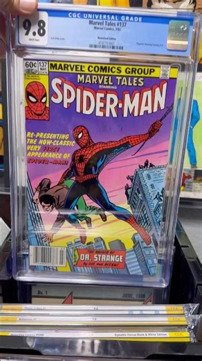 Pulling 9.8, 9.6 CGC Graded Marvel & DC Comic Issues From Storage!
