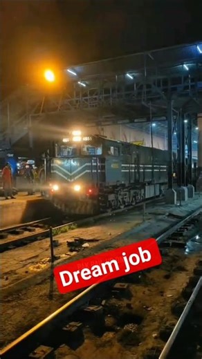 dream job train chalana sikho PR #pakrailway #geu20c #viralshort