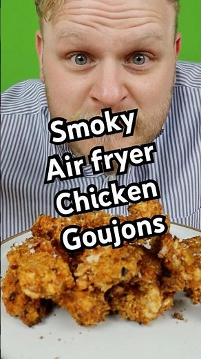 Smoky Air Fryer Chicken Goujons