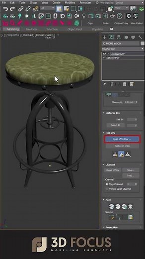 №18 - Super Fast Unwrap in 3ds Max #3dsmax #3dtutorial #3dmodeling