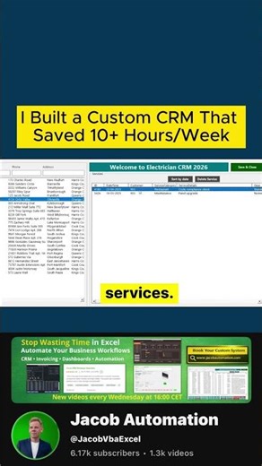 Building Better Business Systems in Excel #automation #tutorial