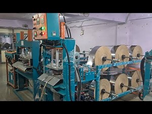 Automatic Paper Plate Machine All In One Paper Plate Making Machine #paperplatemachineautomatic