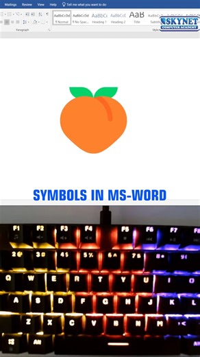 Peach Symbols Shortcut Keys | Insert Symbols Quickly | Computer Tips & Tricks #shortcutkeys