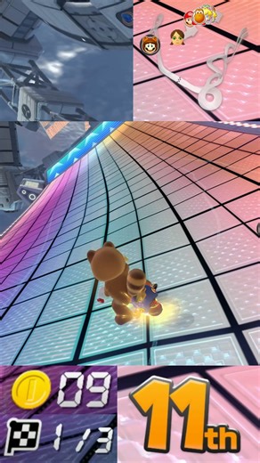 5.7K views · 50 reactions | Rainbow Road's BROKEN Item Set Mario Kart 8 Deluxe #shortcat #mariokartworld #mario #nintendoswitchgames | Short Cat | Facebook